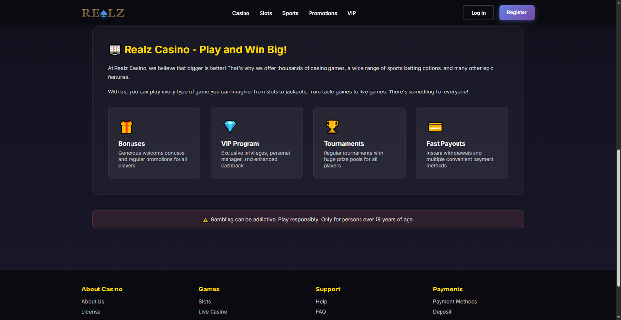 Realz Casino Casino